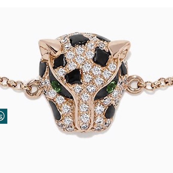 🎉HOSTPICK🎉NWOT Effy 14Kt Gold Panther Bracelet - Picture 2 of 2